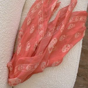 Alexander McQueen silk scarf
